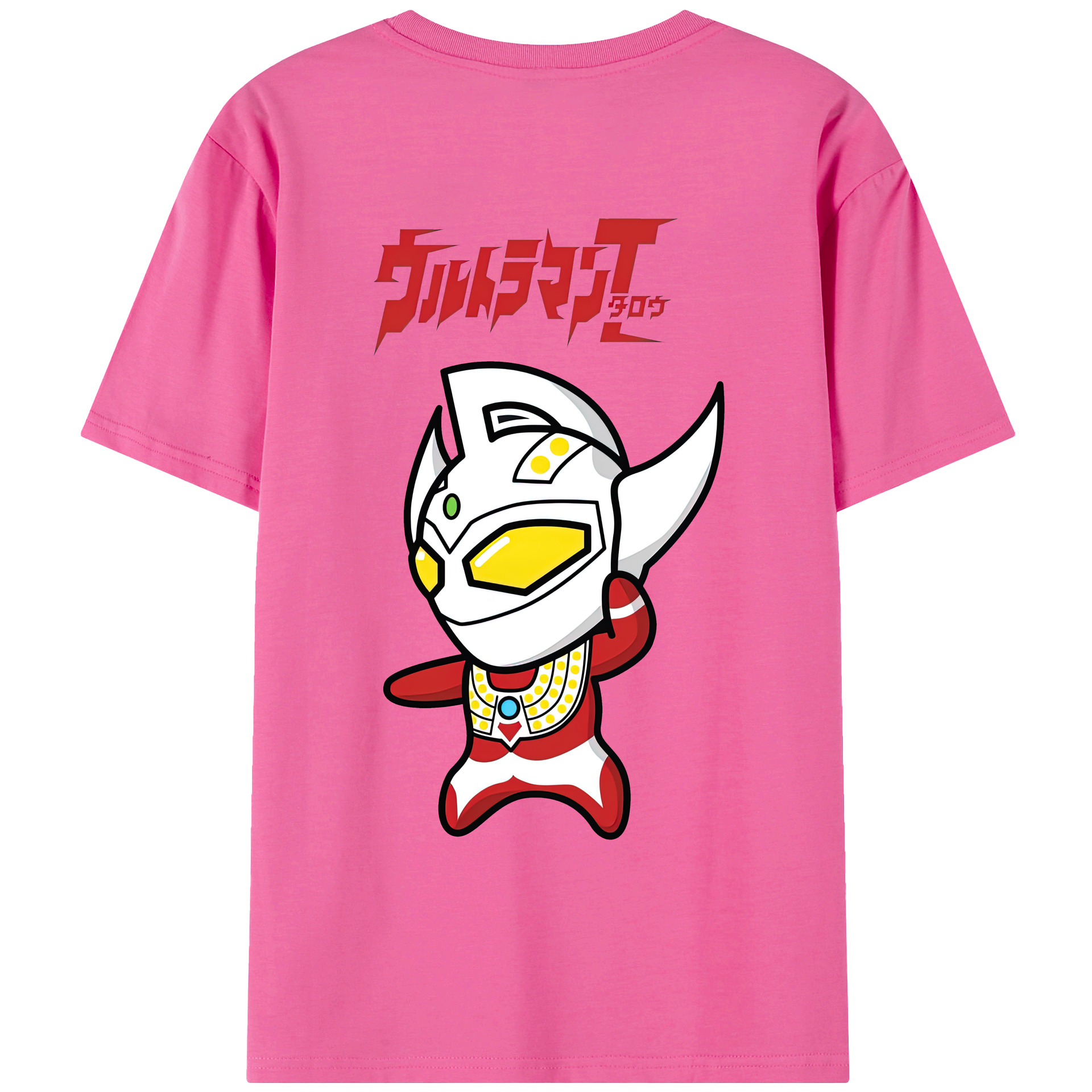（画像用） ウルトラマン Ultraman レディース半袖Tシャツ(バックプリント)